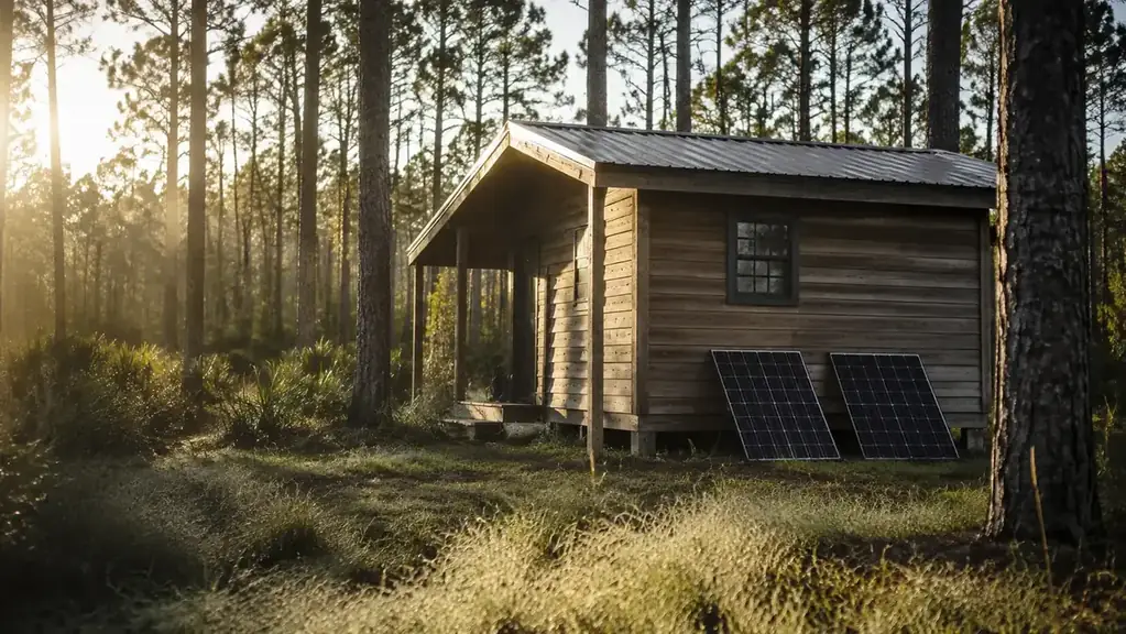 How the Renogy 200W Solar Panel Keeps My Hunting Cabin Running Without Grid Power